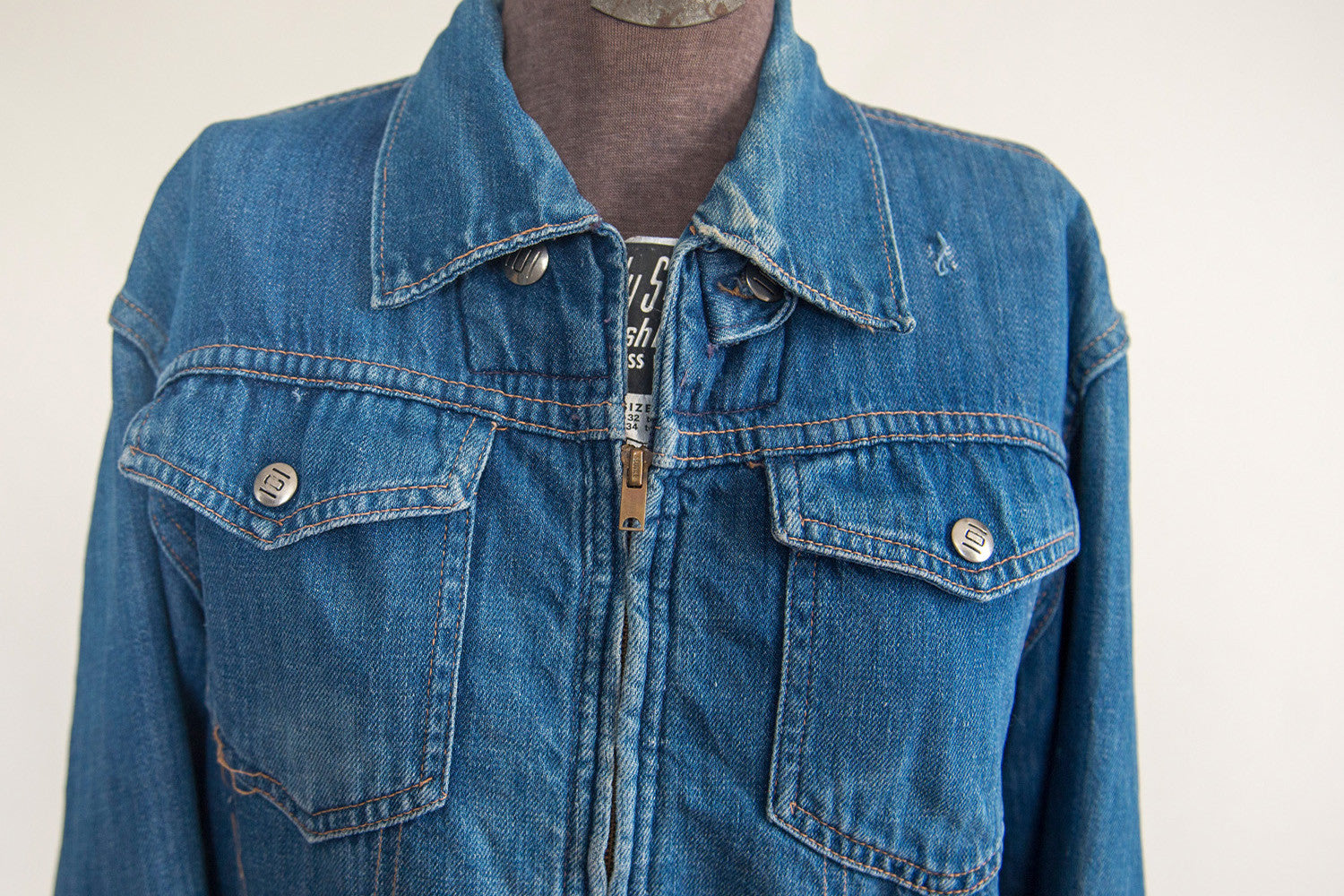 70s VTG MONTGOMERY WARD 101 Denim Jacket-