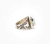 Crossing Paths Ring - Women’s Turquoise and Silver Jewelry